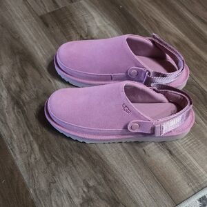 UGG Dusty Orchid Suede Slip-On Shoes -  NWOT